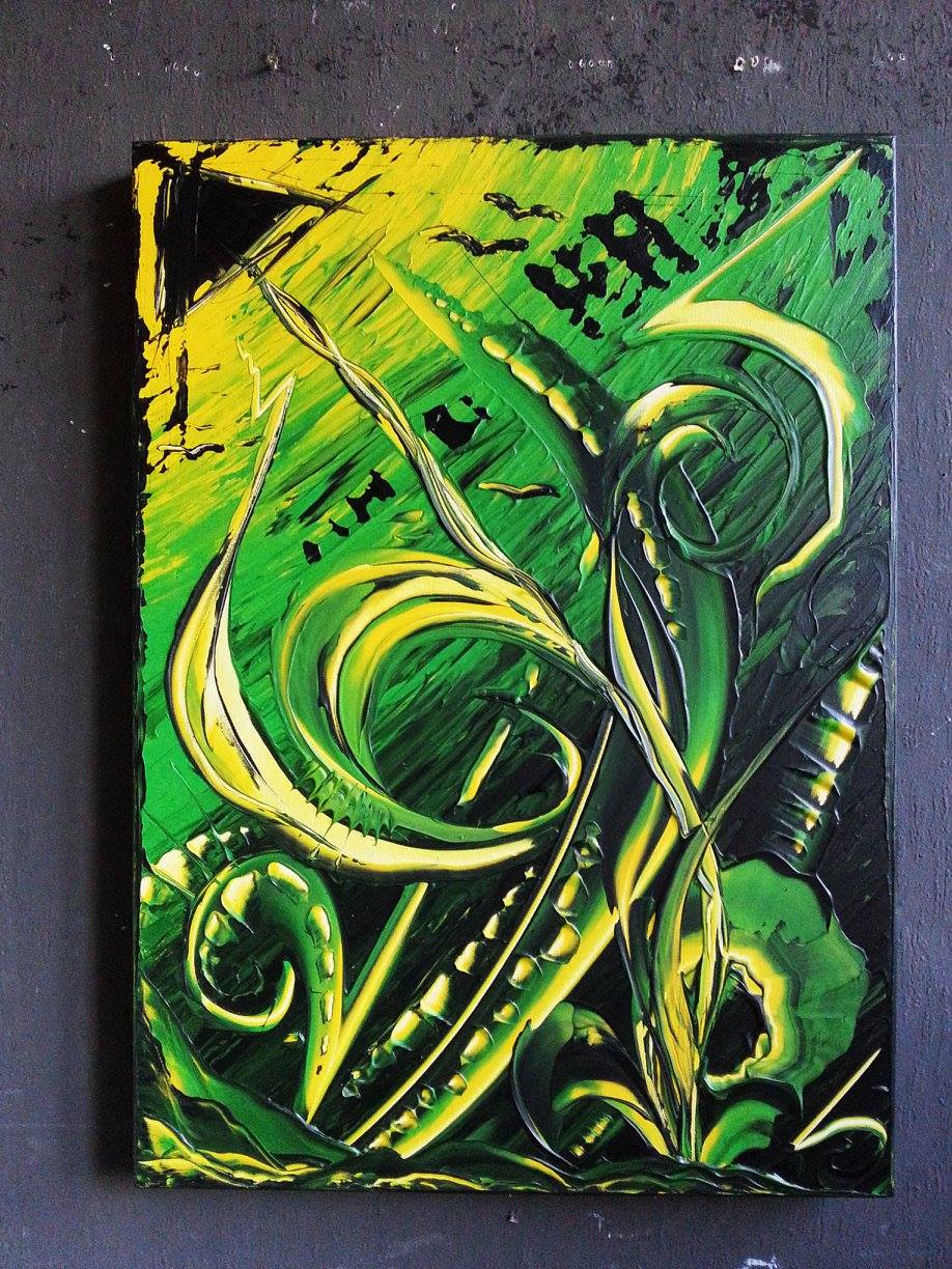 Acrylbild 50x70 (Gonzo V.) von GonzoV. Acrylbild 50x70 (Gonzo V.)