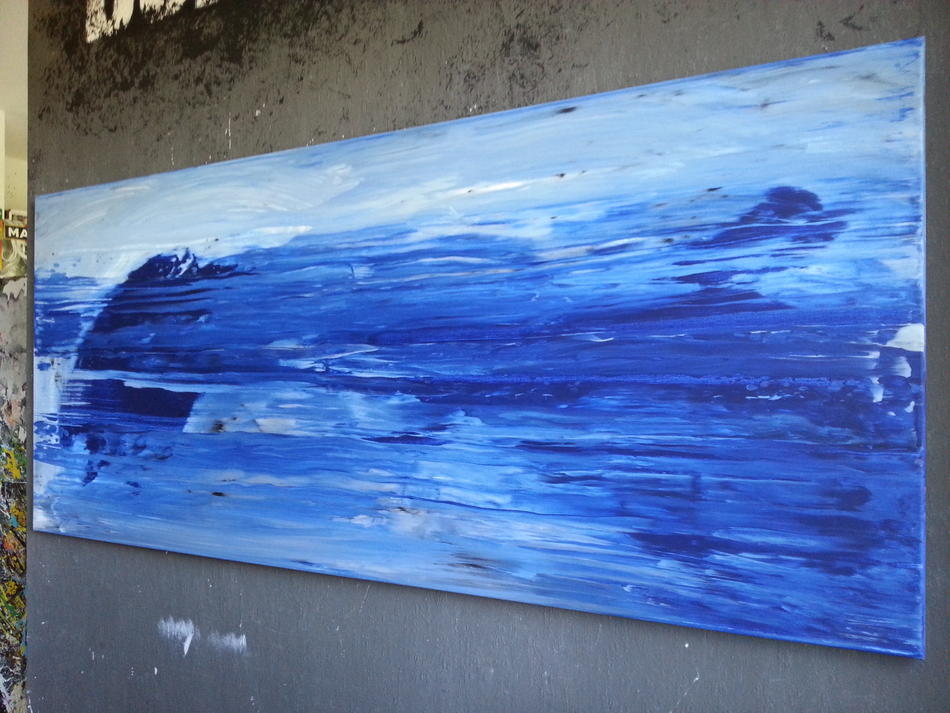 Abstraktes Acrylbild 60x140 (Gonzo V.) von GonzoV. Abstraktes Acrylbild 60x140 (Gonzo V.)