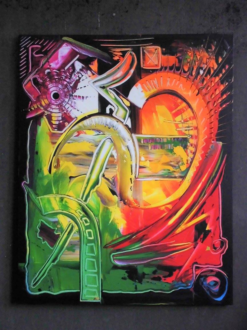 Abstrakte Kunst 80 x 100 (Gonzo V.) von GonzoV. Abstrakte Kunst 80 x 100 (Gonzo V.)