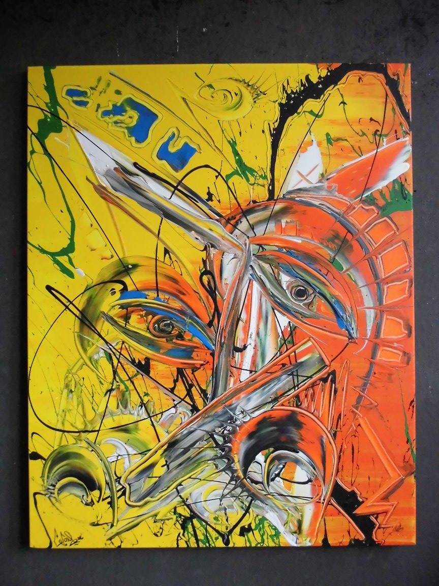 Abstrakte Kunst 80 x 100 (Gonzo V.) von GonzoV. Abstrakte Kunst 80 x 100 (Gonzo V.)