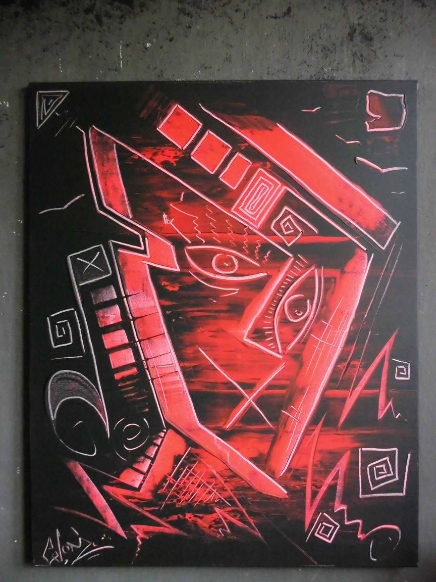 Abstrakte Kunst 80 x 100 (Gonzo V.) von GonzoV. Abstrakte Kunst 80 x 100 (Gonzo V.)