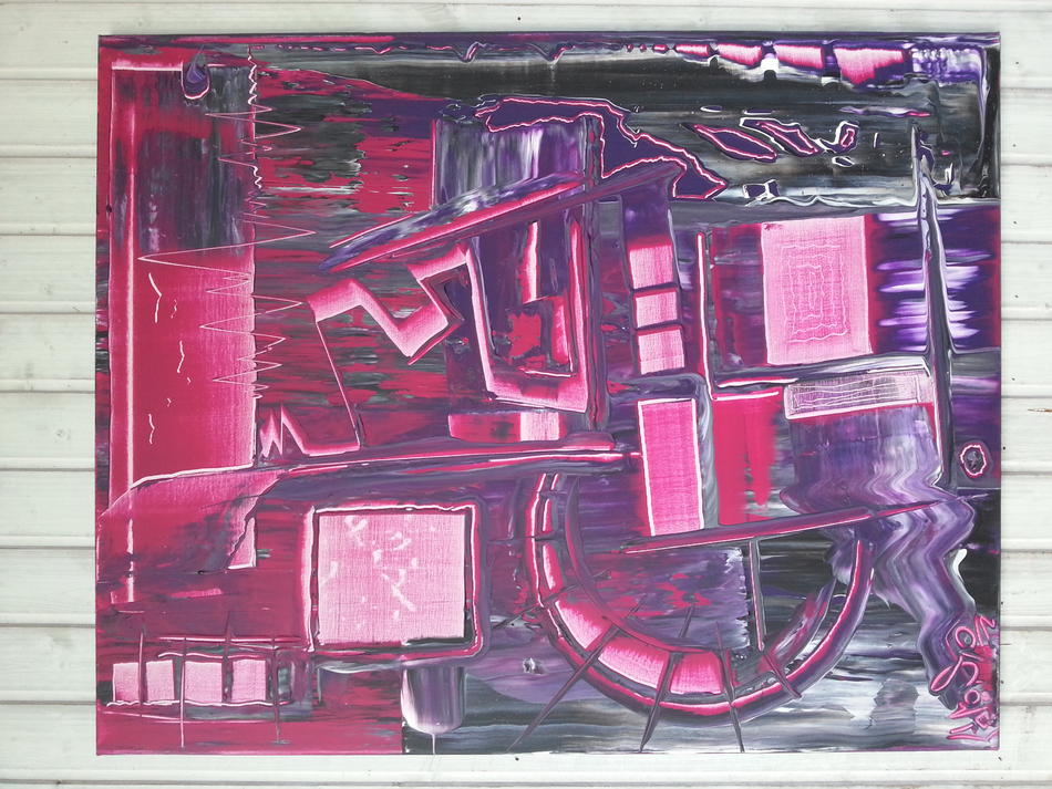 Abstrakte Kunst 80 x 100 (Gonzo V.) von GonzoV. Abstrakte Kunst 80 x 100 (Gonzo V.)