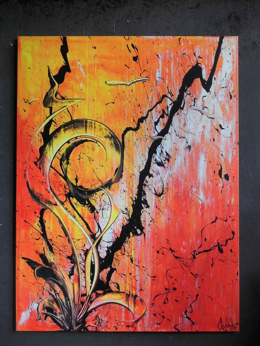 Abstrakte Kunst 90 x 120 (Gonzo V.) von GonzoV. Abstrakte Kunst 90 x 120 (Gonzo V.)