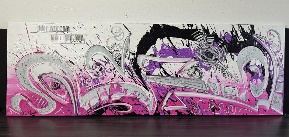 Abstraktes Acrylbild (Gonzo V.) von GonzoV. Abstraktes Acrylbild (Gonzo V.)