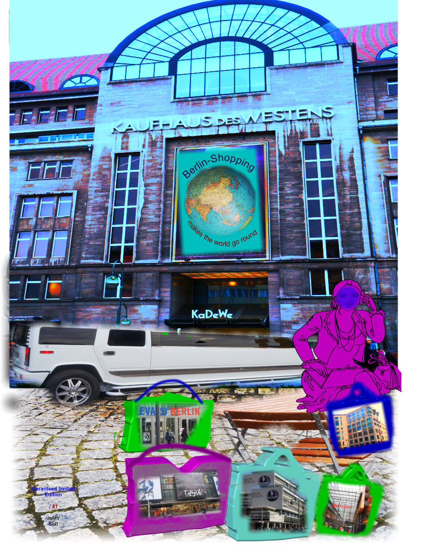 Berlin- Enjoy the shopping von JaMy Berlin- Enjoy the shopping
