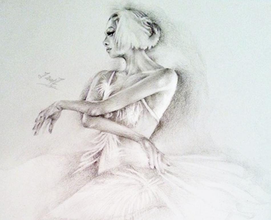 The Beginning Pencil,Sketch von Yohanna The Beginning Pencil,Sketch