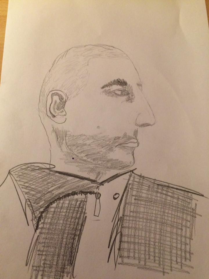 Selbstportrait Mai 2020 von Denis Batinic Selbstportrait Mai 2020