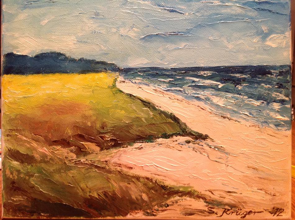 Landschaft und Meer von Landschaft und Meer