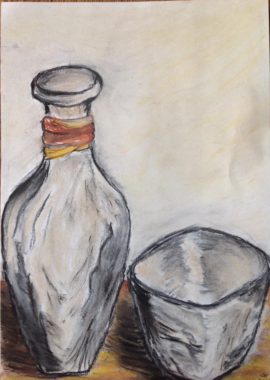 Vase und Schale von Vase und Schale