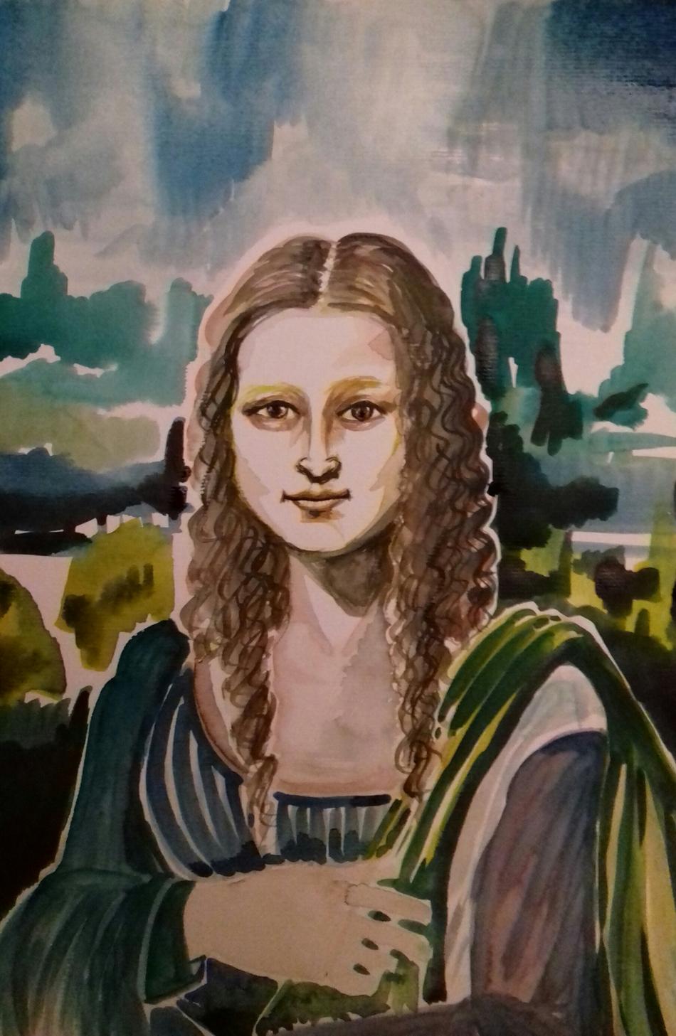 Mona Lisa Tochter von Mea Meike Dörschuck Mona Lisa Tochter
