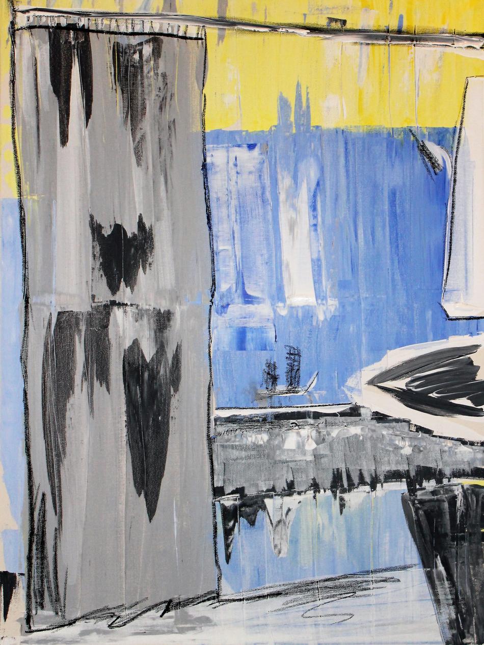 Kunstwerk Badezimmer von