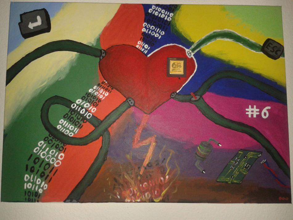 Digital Heart 1 von odo Digital Heart 1