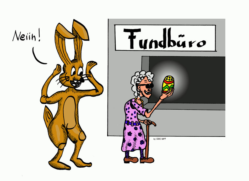 Fundbüro an Ostern von odo Fundbüro an Ostern