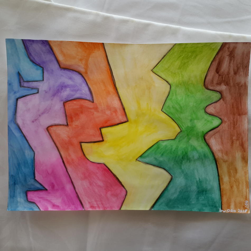 Rainbow Faces von odo Rainbow Faces