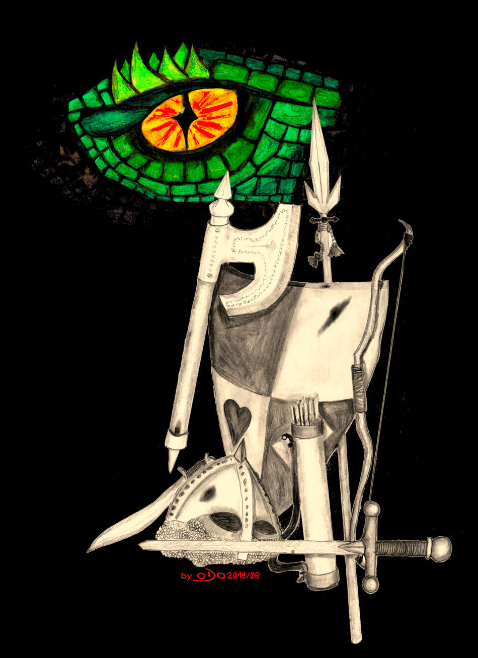 Stilleben mit Drachenauge von odo Stilleben mit Drachenauge