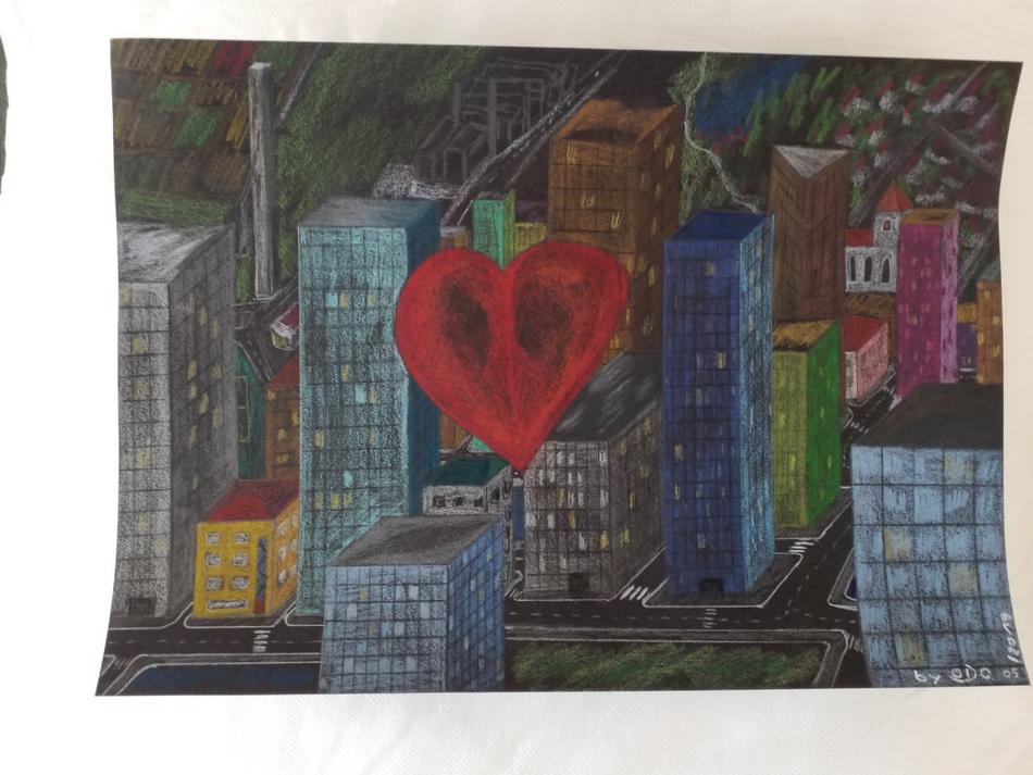 Heart of the city von odo Heart of the city