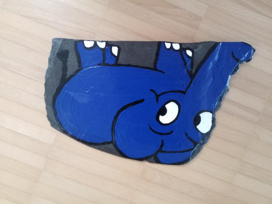 Blauer Elefant von odo Blauer Elefant