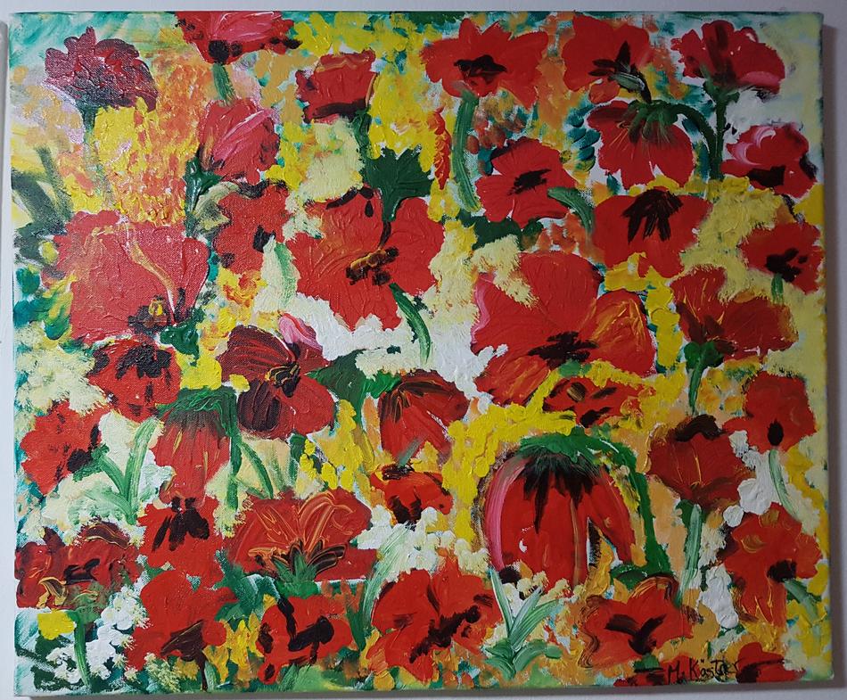 Red field von M.Kästner Red field