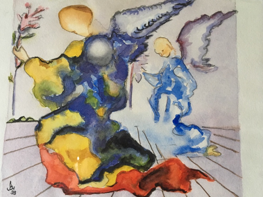 Engel nach Dalí von #Ich Engel nach Dalí