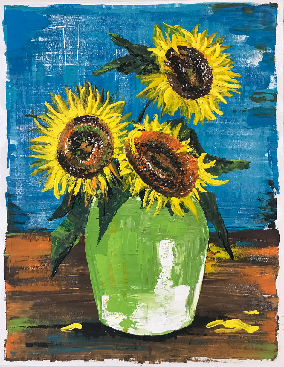 Sonnenblumen von Marla Mell Sonnenblumen