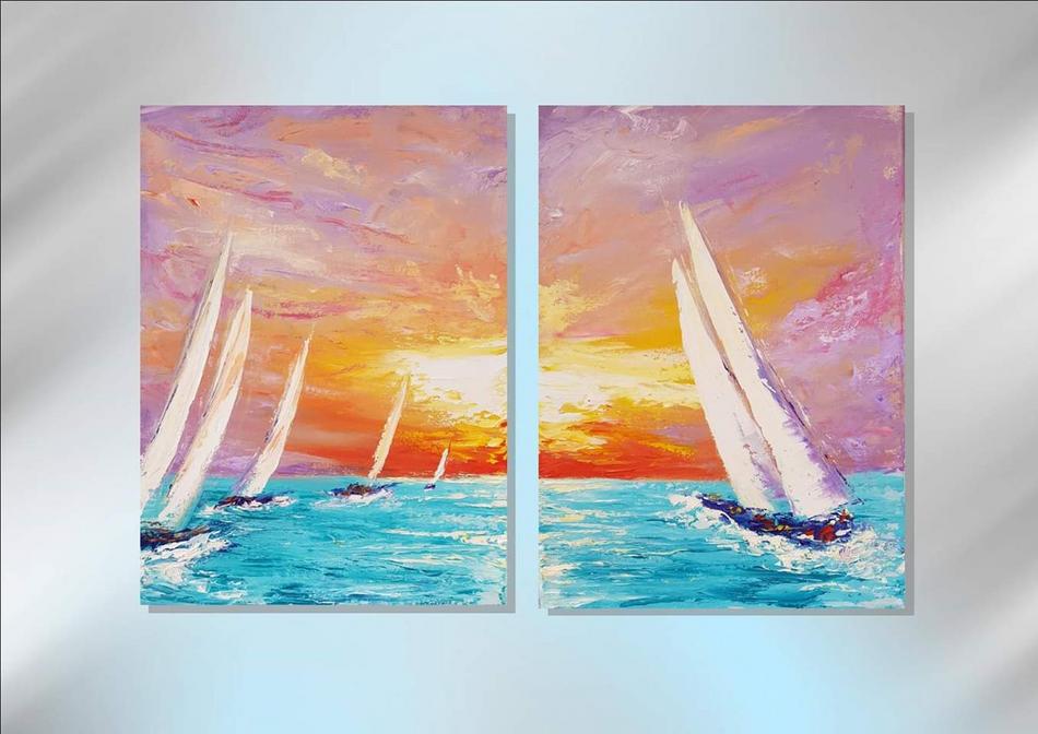 Sunset Regatta von S.Ril Sunset Regatta
