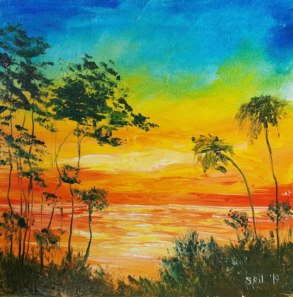 Tropical sunset von S.Ril Tropical sunset