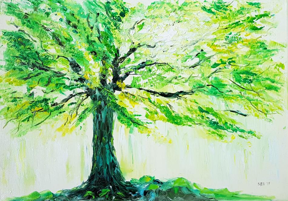 Magic green tree von S.Ril Magic green tree
