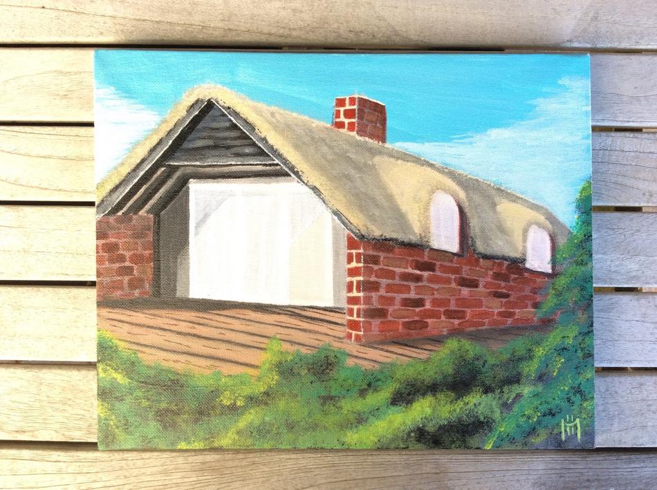 Die Fischerhütte von Michl Langheim Die Fischerhütte