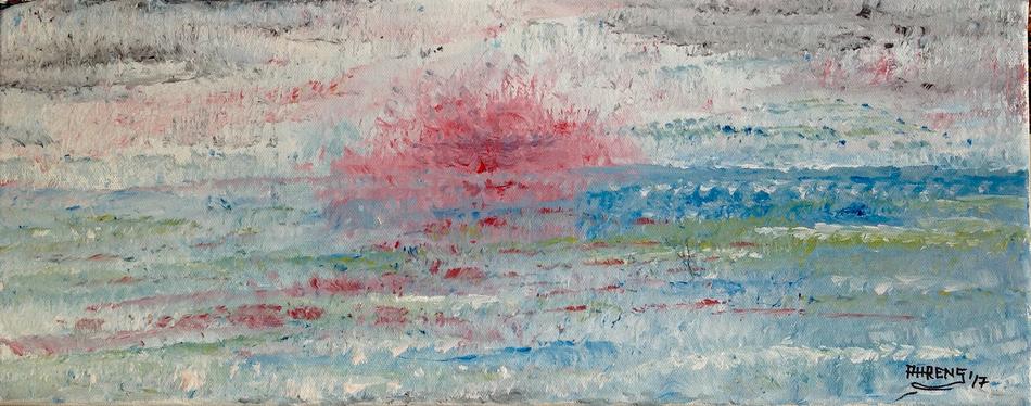 Morgenrot am Meer von Ahrens Morgenrot am Meer