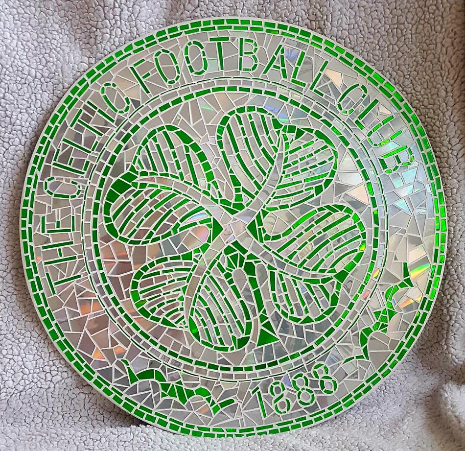 Celtic Football Mosaik von Celtic Football Mosaik