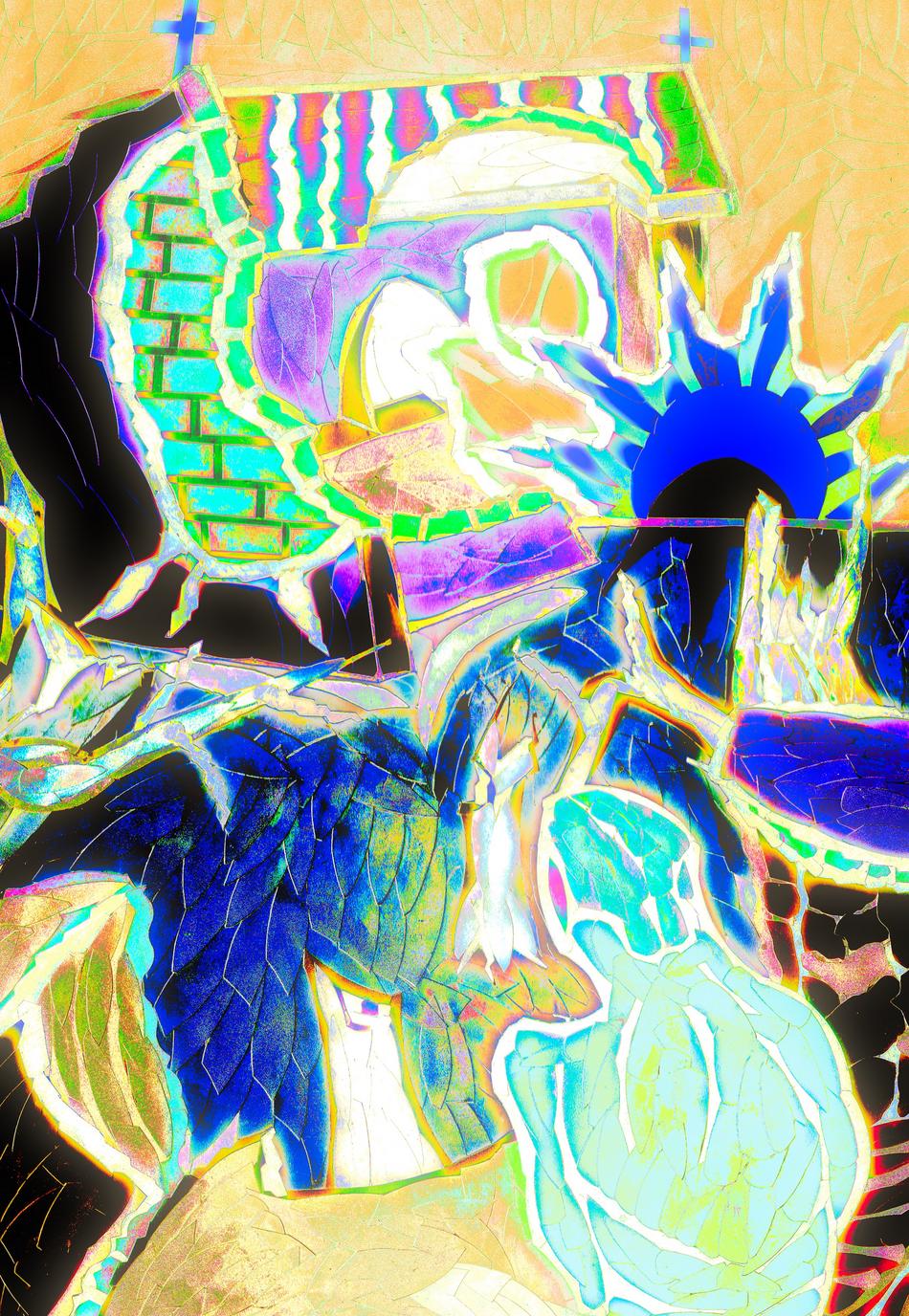 ROTKÄPPCHEN'S APOKALYPSE_DigitalArtwork1 von AlexanderDölle ROTKÄPPCHEN'S APOKALYPSE_DigitalArtwork1