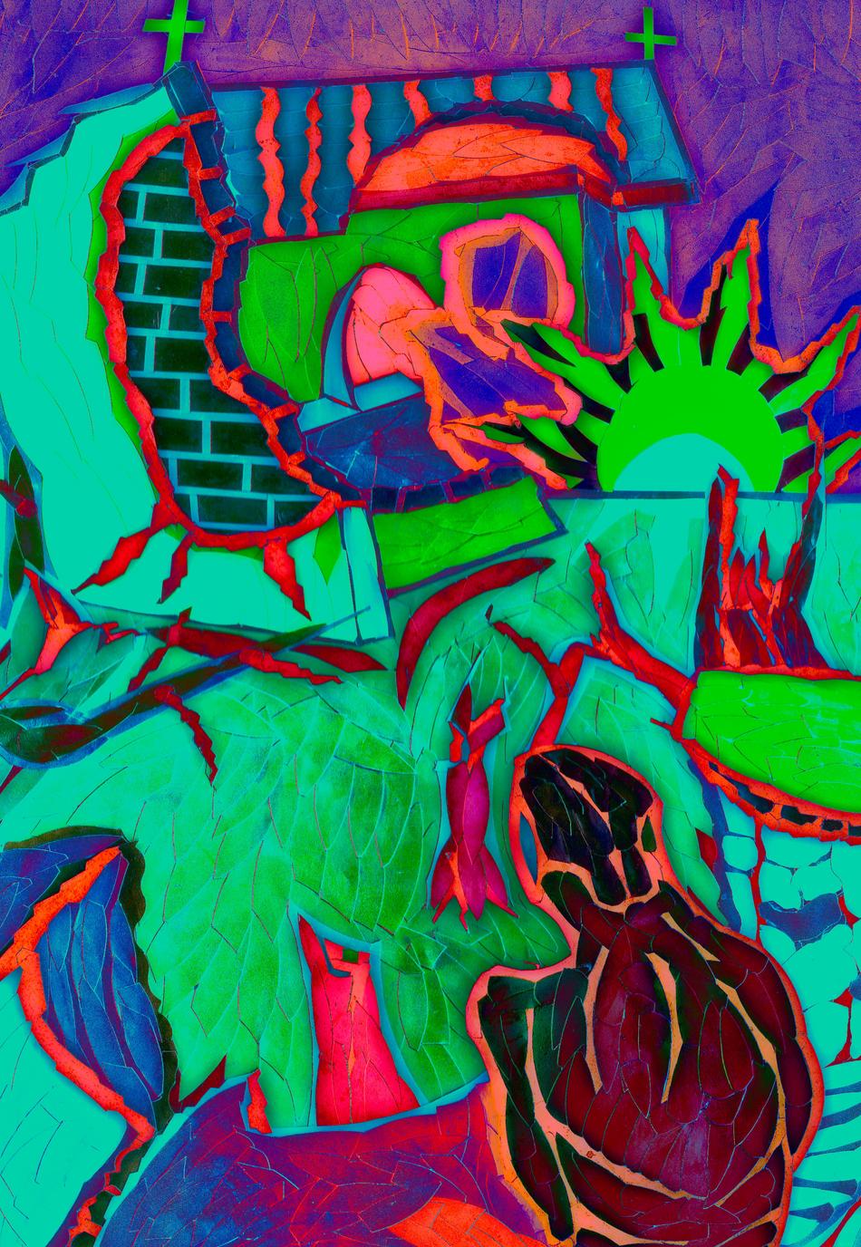ROTKÄPPCHEN'S APOKALYPSE_DigitalArtwork2 von AlexanderDölle ROTKÄPPCHEN'S APOKALYPSE_DigitalArtwork2