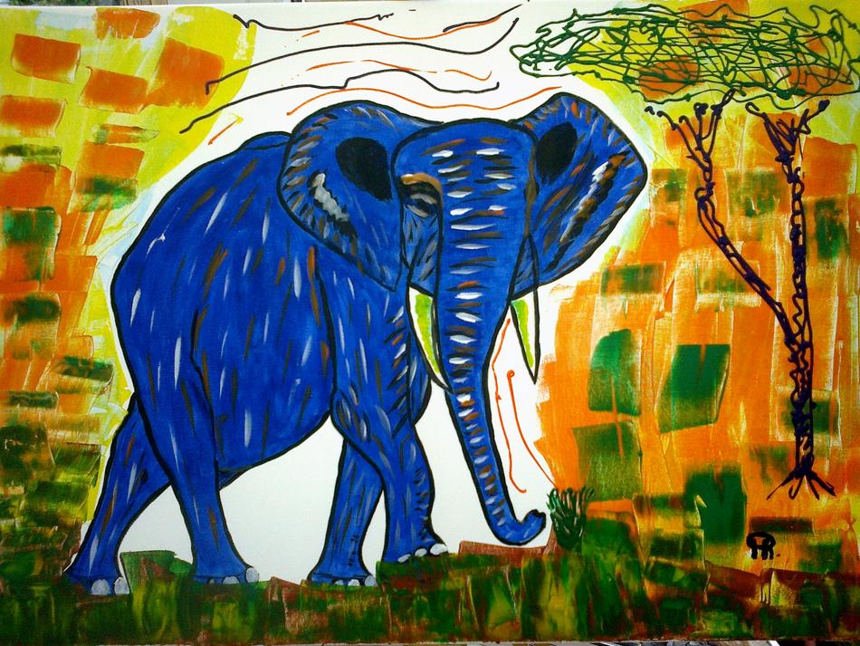 Blauer Elefant von Blauer Elefant