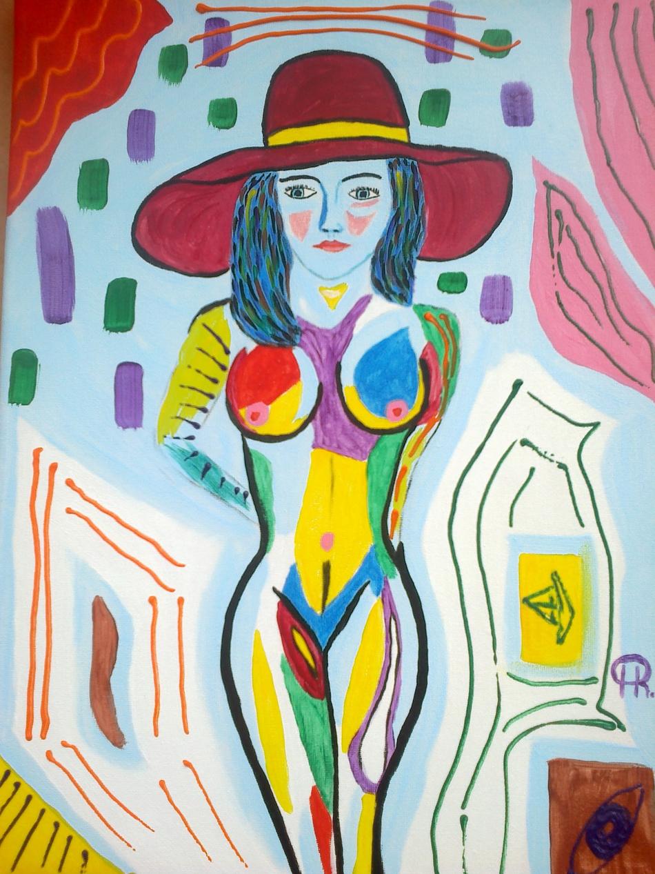 Frau am Strand von Frau am Strand