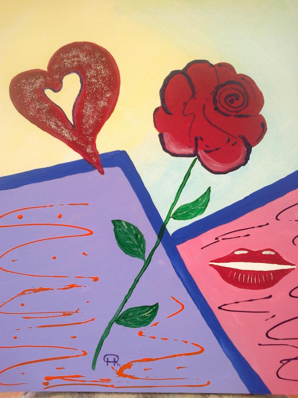 Rose, Kuss, Herzflimmern von Rose, Kuss, Herzflimmern