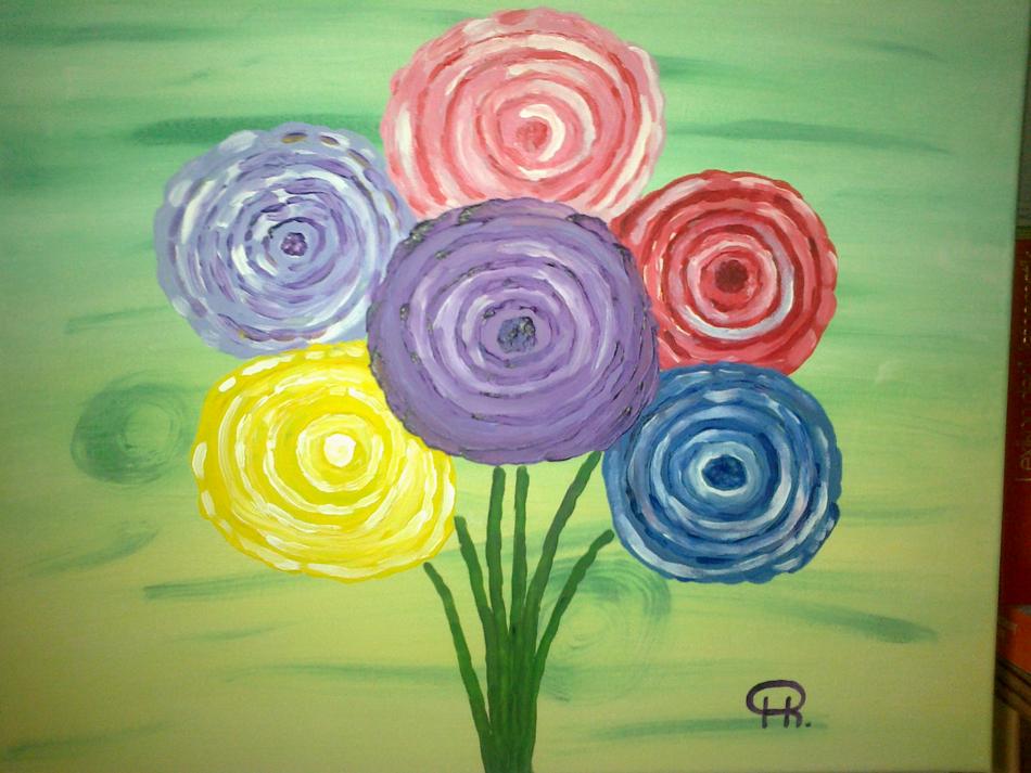 Bunter Blumenstrauß von Bunter Blumenstrauß
