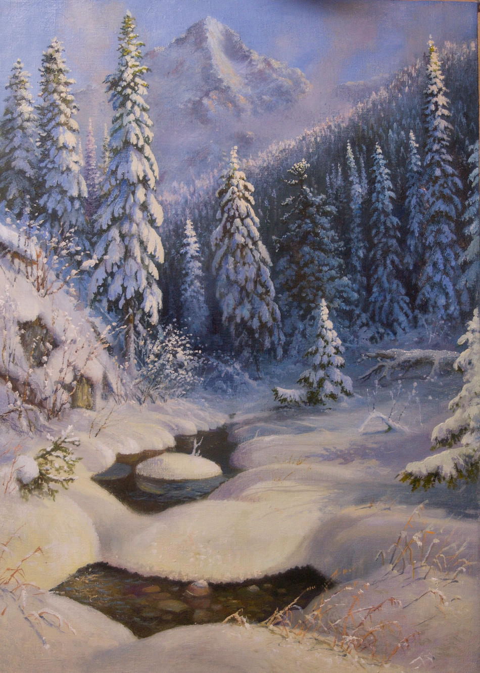 Зимний лес. von yura Зимний лес.
