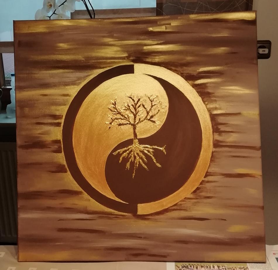 YingYang u. Lebensbaum von Tina YingYang u. Lebensbaum
