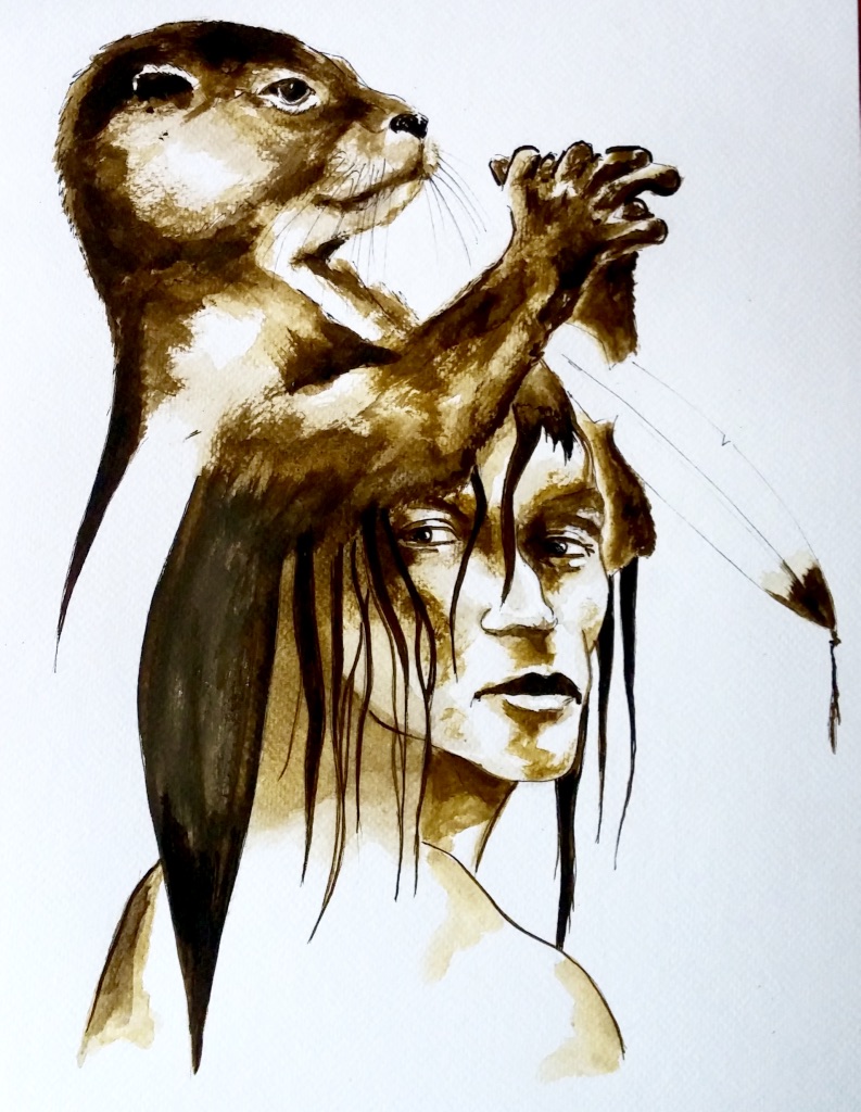 Otter, Shamanic power animal von Alnilam Otter, Shamanic power animal