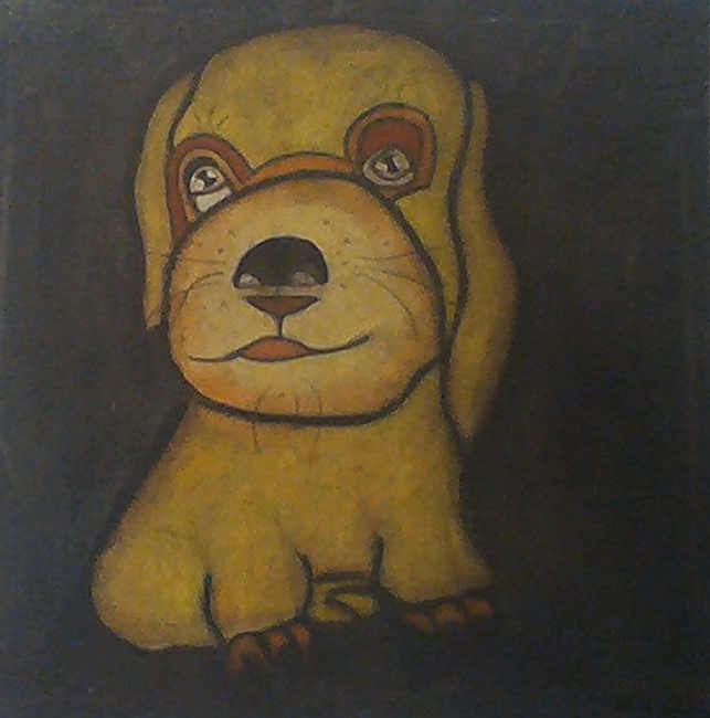 little comic dog von lidiArt little comic dog
