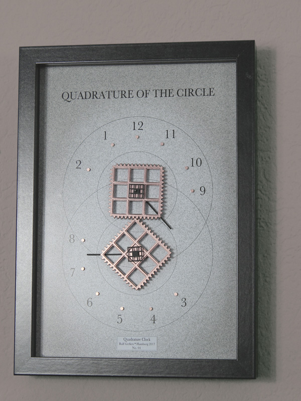 Quadratur Clock von Ralf Gerken Quadratur Clock