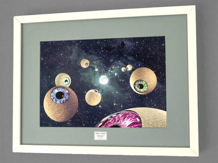 Eyes Clock von Ralf Gerken Eyes Clock