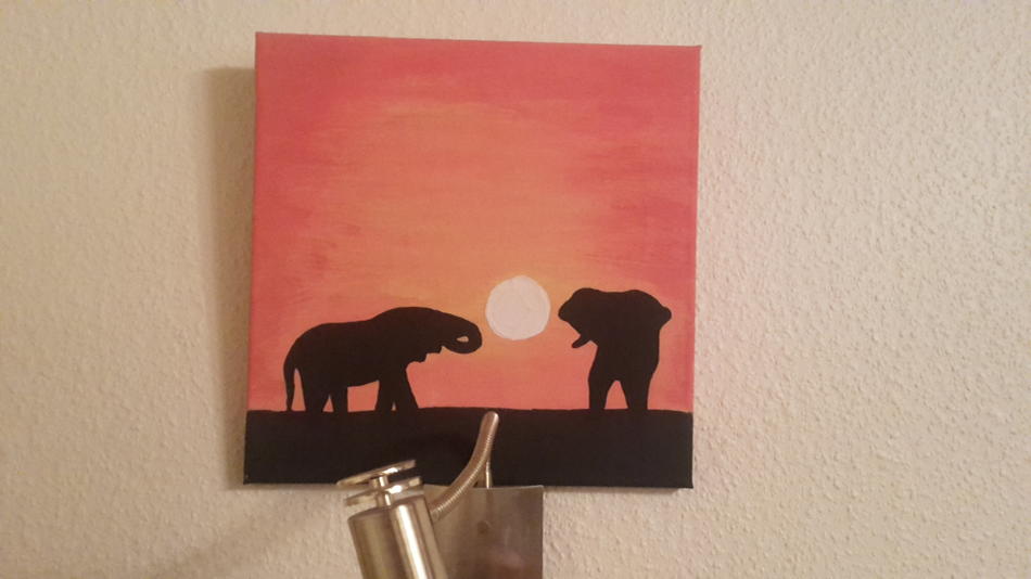 Abendsonne in Afrika von Larensa Abendsonne in Afrika