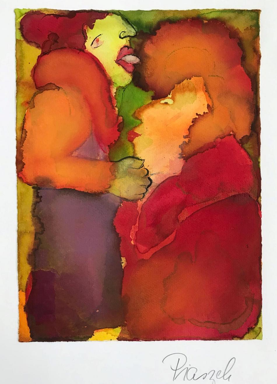 the kiss von Piaszek the kiss