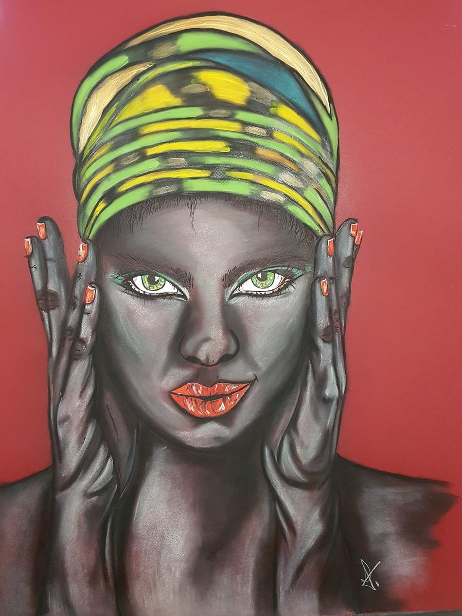 GREEN EYES von Dumitrache Teodora GREEN EYES