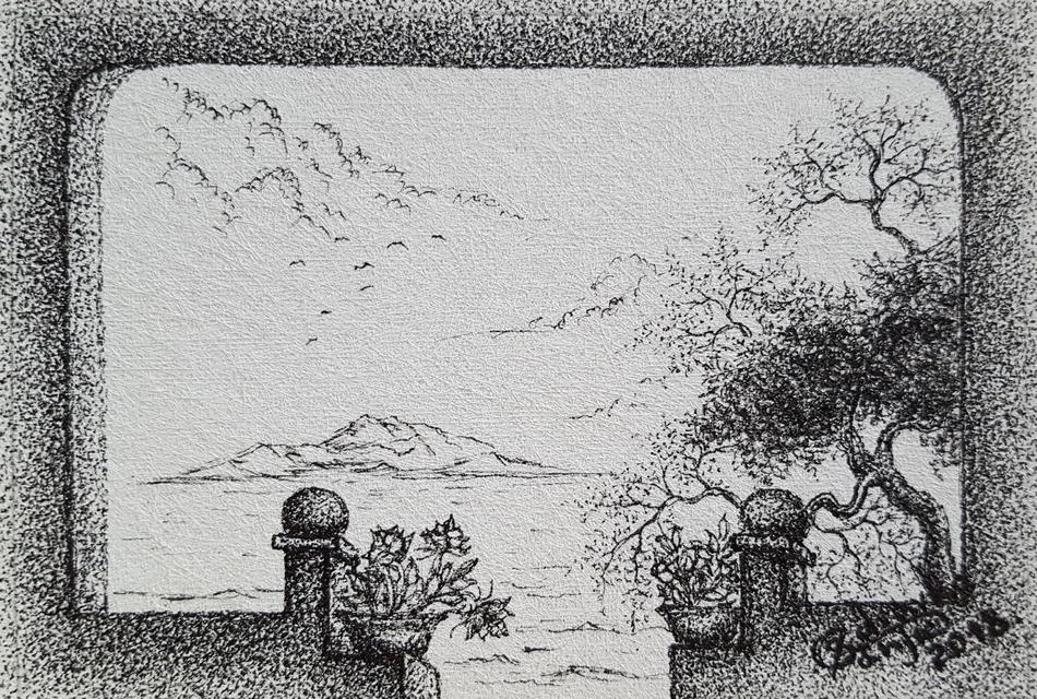 Terrace view von Zdravko Šanjić Terrace view
