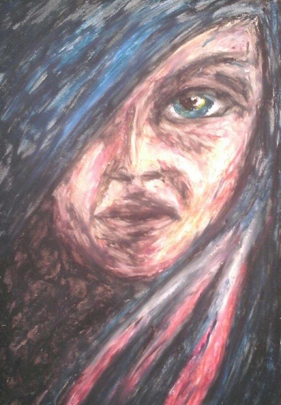 Blaue Haare von Mona Blaue Haare