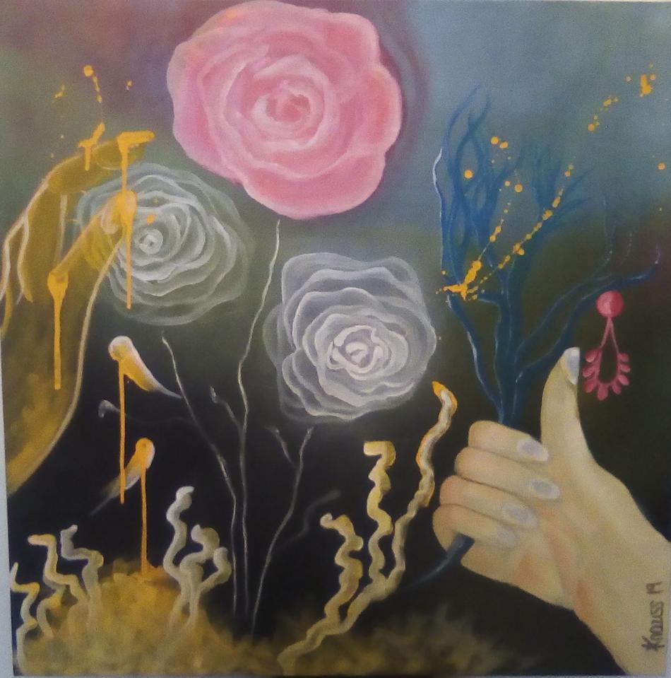 Lichtrose von Petra Knauss Lichtrose