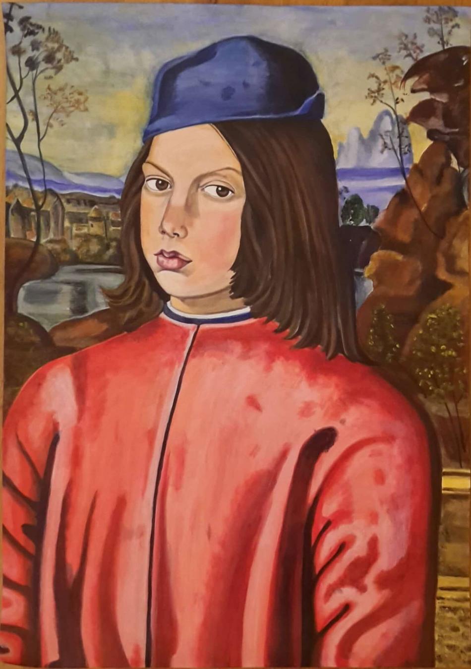 Bildnis eines Knaben von Sarah Jaeger Bildnis eines Knaben