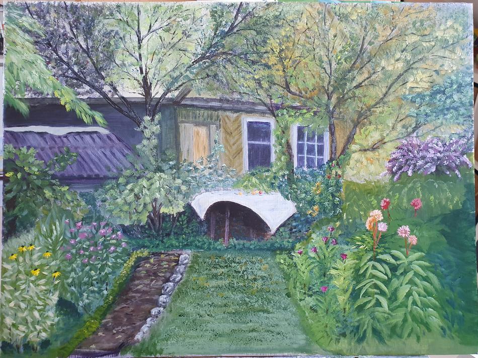 Garten in Sergijevo von Garten in Sergijevo